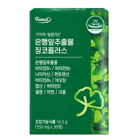 Гинко билоба 36 mg, B-комплекс, Цинк и Селен – Памет и кръвообращение, 30 таблетки