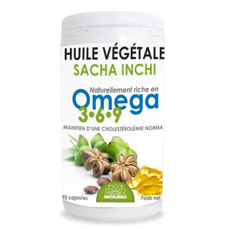 Омега 3, 6 и 9 - Масло от Саша Инчи, 1500 mg х 90 капсули