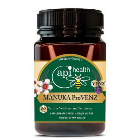 Пчелен мед Манука с пчелна отрова и пчелен прашец VENZ MGO 100+