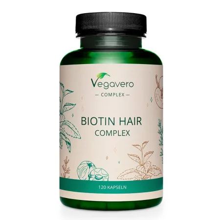 Комплексна грижа за косата - Biotin Hair Complex, 120 капсули