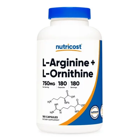 Сърдечно-съдова система - Л- Аргинин + Л-Орнитин (L-Arginine + L-Ornithine), 180 капсули