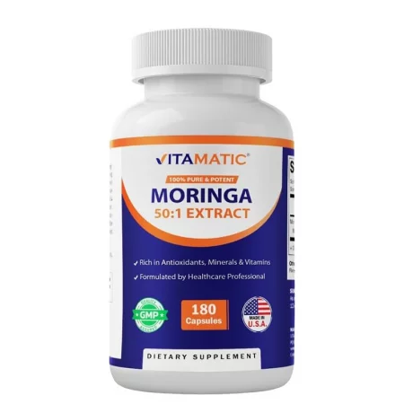 Моринга, 200 mg, 180 веган капсули