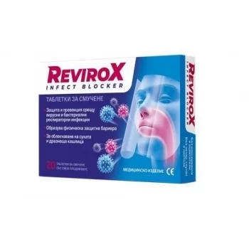 РЕВИРОКС Таблети за смучене x 20 БИОНАТ