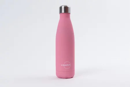 Стоманена термо бутилка 500ml - Pink