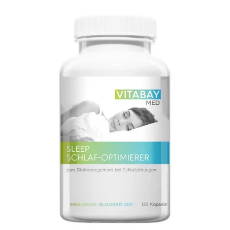 Стрес и добро настроение - Маточина Sleep Schlaf Optimizer MED®, 300 mg х 120 V капсули