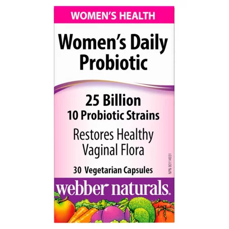 Women’s Daily Probiotic - Пробиотик за Жени 25 млрд. активни пробиотици, 10 щама, 30 капсули