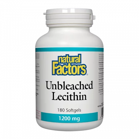 Lecithin Unbleached/ Лецитин (неизбелен) 1200 mg х 180 софтгел капсули