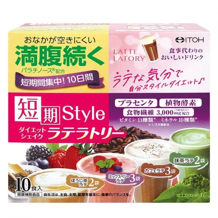 Tanki Style Diet Shake – Шейк с витамини и минерали за намаляване на умората, 4 вкуса, 10 сашета