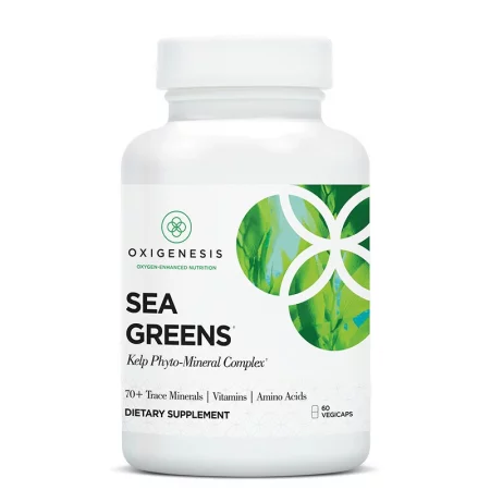 Фитоминерален комплекс + Келп Sea Greens, 60 капсули