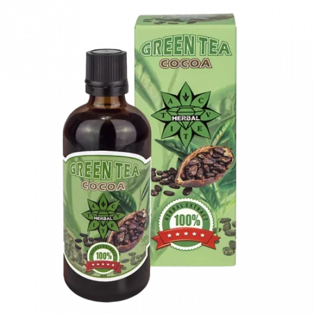 Green Tea + Cocoa - Зелен Чай с Какао 100 ml