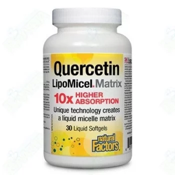 НЕЙЧЪРАЛ ФАКТОРС КВЕРЦЕТИН липомицел капс. 250 мг х 30