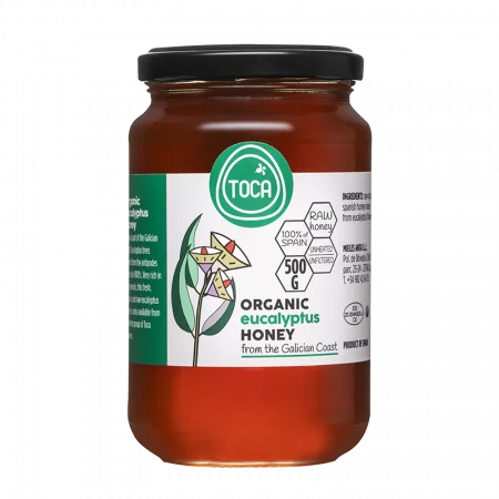 Organic Eucalyptus Honey - Био мед от евкалиптови цветчета, 500 g