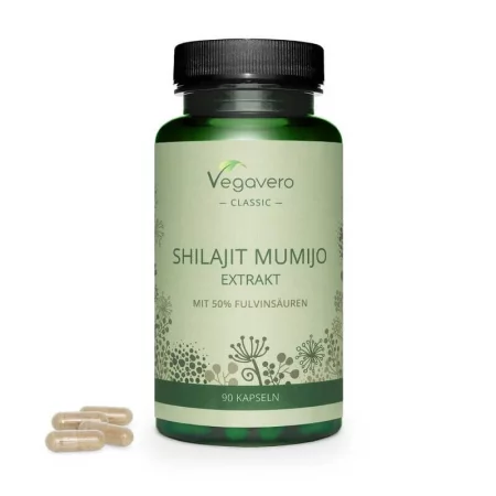 Имунитет, антиоксидантно действие - Shilajit Mumijo, Шилажит (Мумио), 90 капсули, 100% Vegan