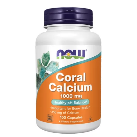Корал Калций – Здрави кости и зъби, 1000 mg, 100 капсули