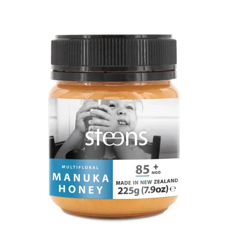 Mултифлорен мед от манука 85+ MGO, 225 g - Manuka Honig Steens®