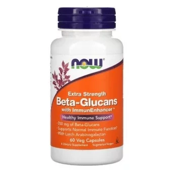 НАУ ФУДС Бета-глюкан 250 мг. Х 60 капс.