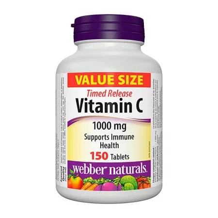 Vitamin C Timed Release 1000 mg - Витамин С 1000 mg (с удължено освобождаване), 150 таблетки