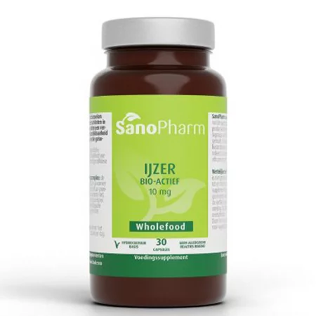 Желязо – Енергия и подкрепа при анемия, 10 mg, 30 капсули