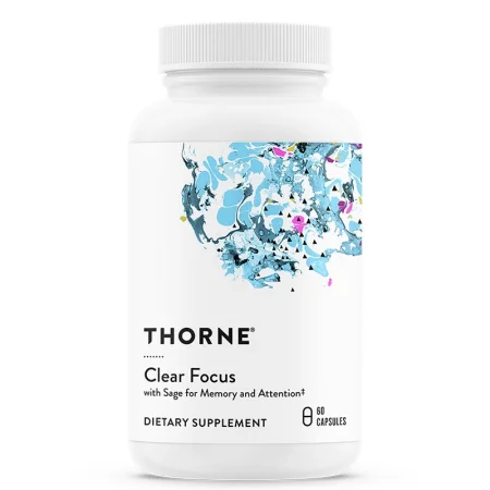 Clear Focus - L-тирозин и екстракт от салвия sageXtra™, 60 капсули
