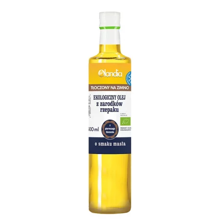 Масло от рапица с вкус на краве масло (студено пресовано), БИО, 500 ml