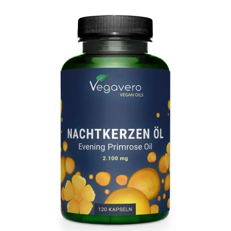 Вечерна иглика – Естествен хормонален баланс, при ПМС и менопауза, 2100 mg, 120 капсули