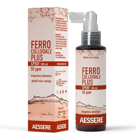 Колоидно желязо 50 ppm – Нормално кръвообразуване и хемоглобин, ~33 дози, 100 ml спрей