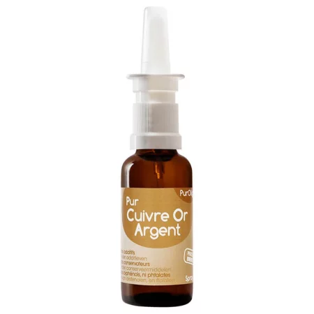 Pur Cuivre Or Argent Spray - Спрей за нос с колоидно злато, сребро и мед, 30 ml