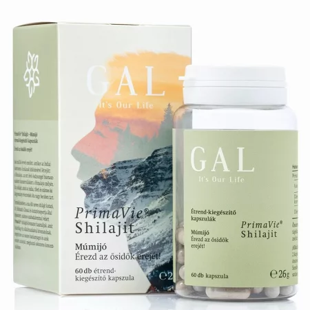 Шилажит PrimaVie® – Енергия, метаболитен баланс и имунна подкрепа, 500 mg, 60 капсули