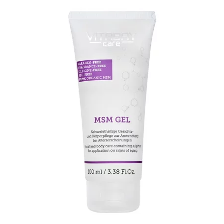 Гел за лице и тяло с 99,9% органичен МСМ (метилсулфонилметан) - Care MSM Gel, 100 ml