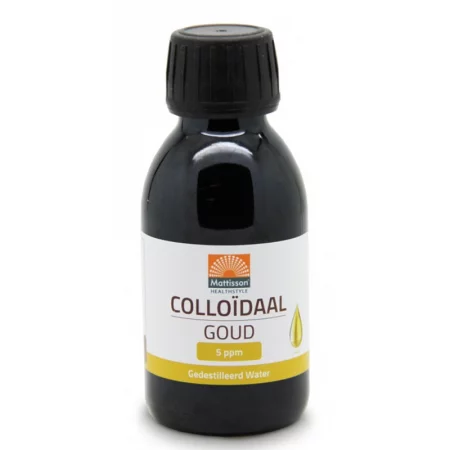 Колоидно злато 5PPM - Регенерация на стареещата кожа, 100 ml