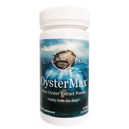 Екстракт от стриди на прах OysterMax® - Имунитет, енергия и сексуално здраве, 120 капсули