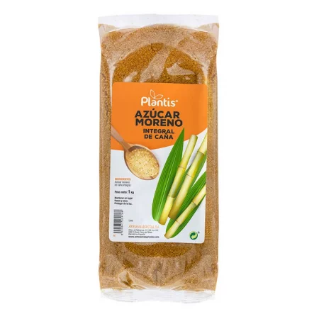 Кафява тръстикова захар (от цели стебла) - Plantis, 1 kg