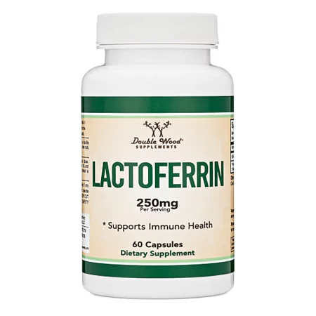 Лактоферин - Lactoferrin, 60 капсули