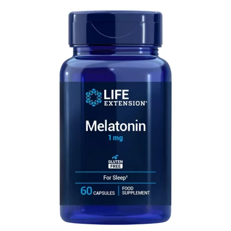 Безсъние - Мелатонин 1 mg, 60 капсули