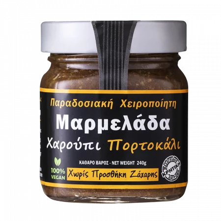 Мармалад от портокали и рожков (без захар), 240 g