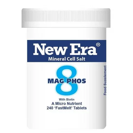 Минерална сол №8 Магнезиев фосфат с Биотин – Енергия и умствена концентрация, 240 бързоразтворими таблетки