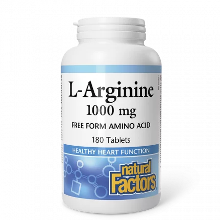 Енергия - Л-Аргинин (L-Arginine), 1000 mg х 180 таблетки