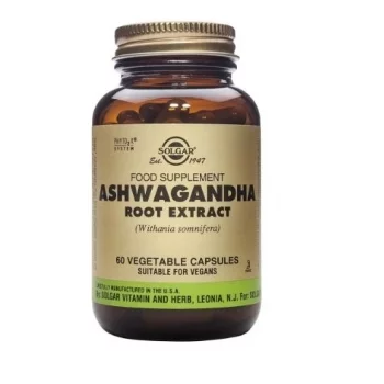 СОЛГАР Екстракт от корен на ашваганда капсули х 60