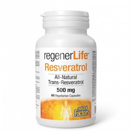 Ресвератрол Rеgener Life™,  500 mg x 60 капсули