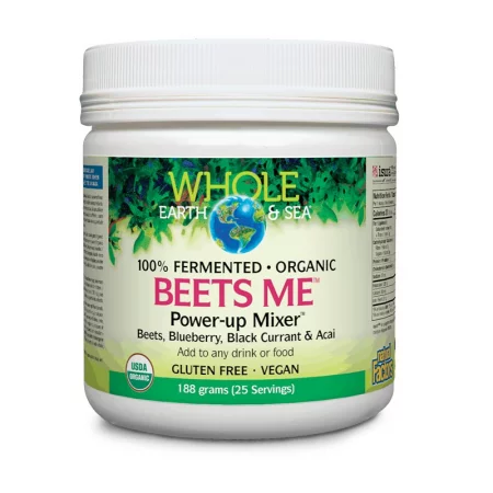 Beets Me™ Power-up Mixer™ Whole Earth & Sea®/ Формула от червено цвекло, боровинки, касис, акай бери x 188 g / 25 дози