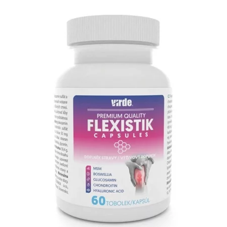 Flexistik – Глюкозамин, хондроитин и МСМ за подвижност и гъвкавост на ставите, 60 капсули