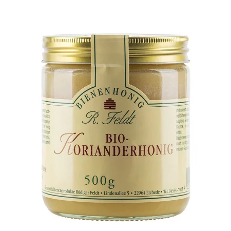 BIO-Koriander Honig - Био мед от цвят на кордиандър, 500 g