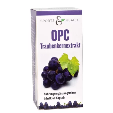 Екстракт от гроздови семки (OPC) – Антиоксидантна защита и съдово здраве, 350 mg, 60 капсули