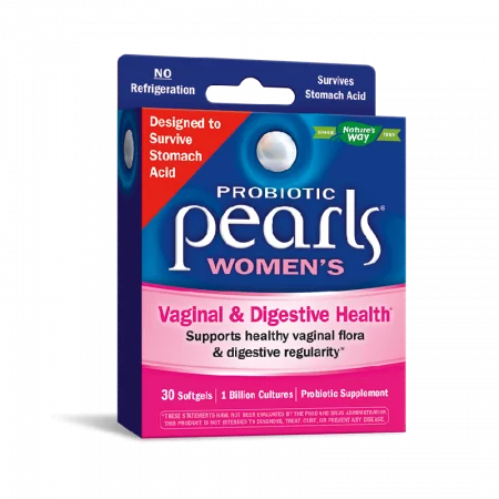 Пробиотик Пърлс за жени - перли - Pearls® Probiotic Women`s, 1 млрд. активни пробиотици, 30 софтгел капсули