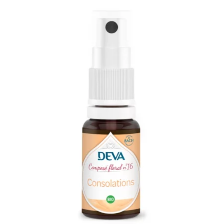 Цветни есенции Deva №16 (жасмин, глог и ангелика), спрей, 15 ml
