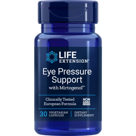 В подкрепа на зрението - Eye Pressure Support with Mirtogenol®, 30 капсули