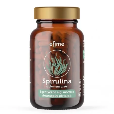 Спирулина – Енергия и кръвотворене, 380 mg, 60 капсули