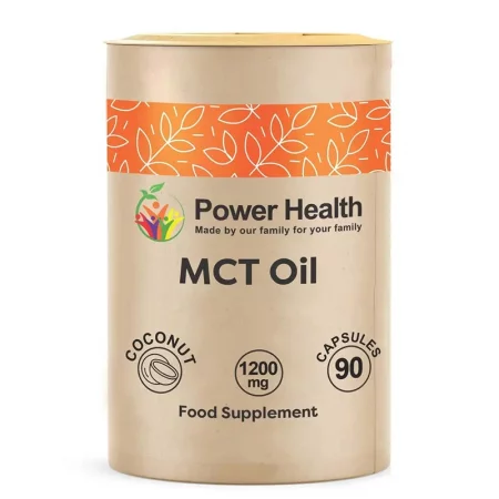 МСТ масло (от кокос) – Енергия и горене на мазнини, 1200 mg, 90 капсули