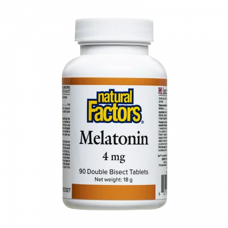 Безсъние - Мелатонин, 4 mg x 90 таблетки, с 2 делителни черти