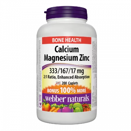 Calcium, Magnesium, Zinc/ Калций, Магнезий и Цинк х 200 каплети